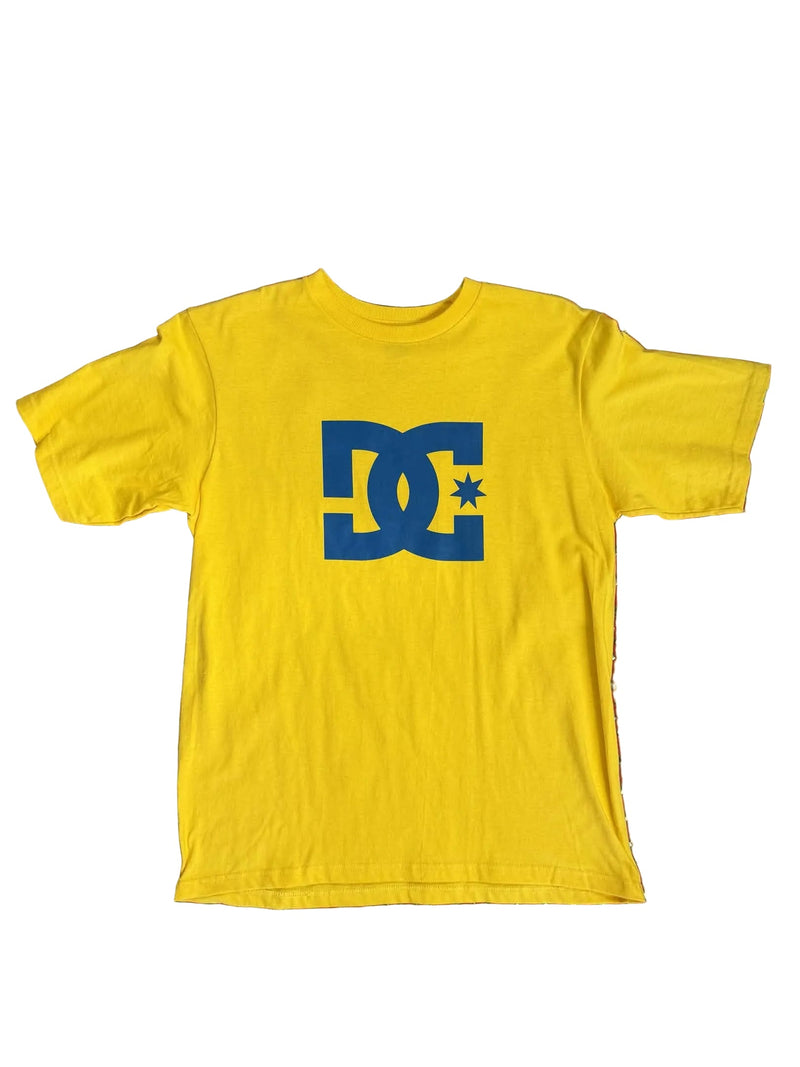 DC Shoes 'Star' Tee - Yellow/Blue (KIDS)-1