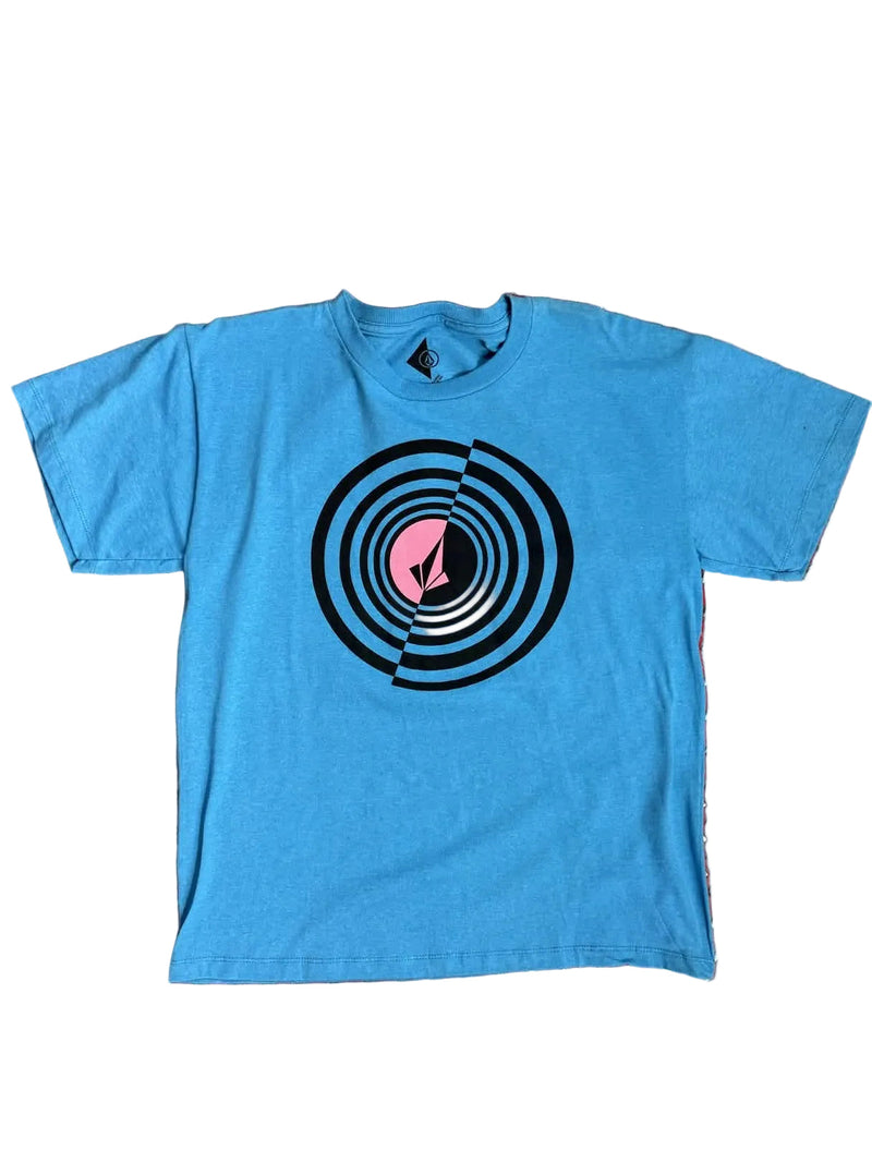 Volcom 'Circle Stoned' Tee - Blue (KIDS)-1