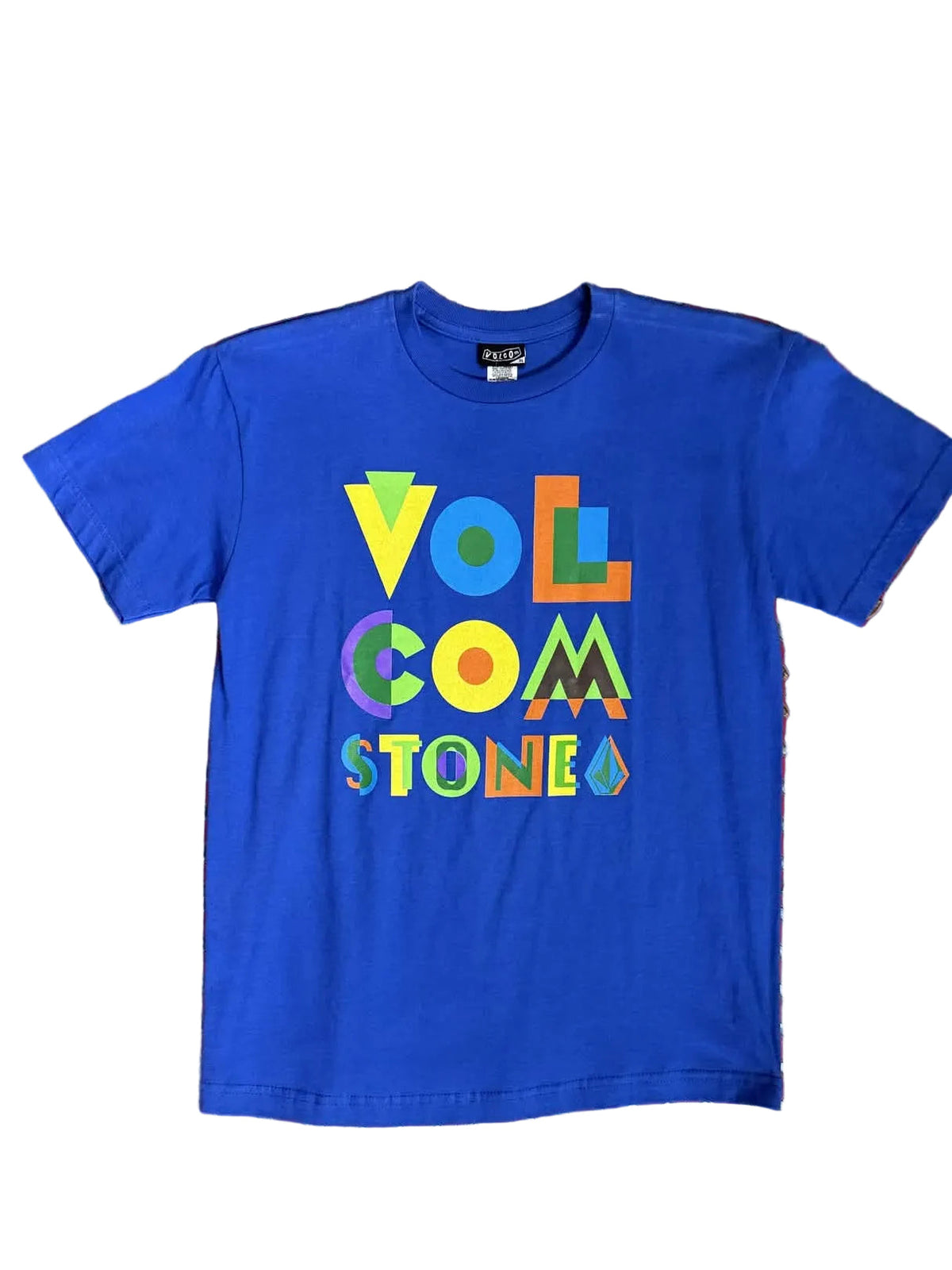 Volcom 'Mode' Tee - Blue (KIDS)-1