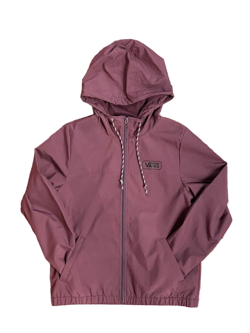 Vans 'Kastle III' Windbreaker - Prune (KIDS)-1