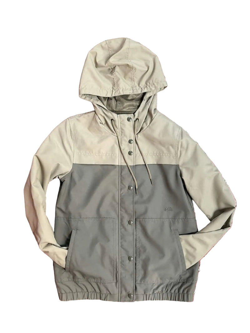 Volcom 'Enemy Stone' Windbreaker - Dusty Green (Women’s)-1