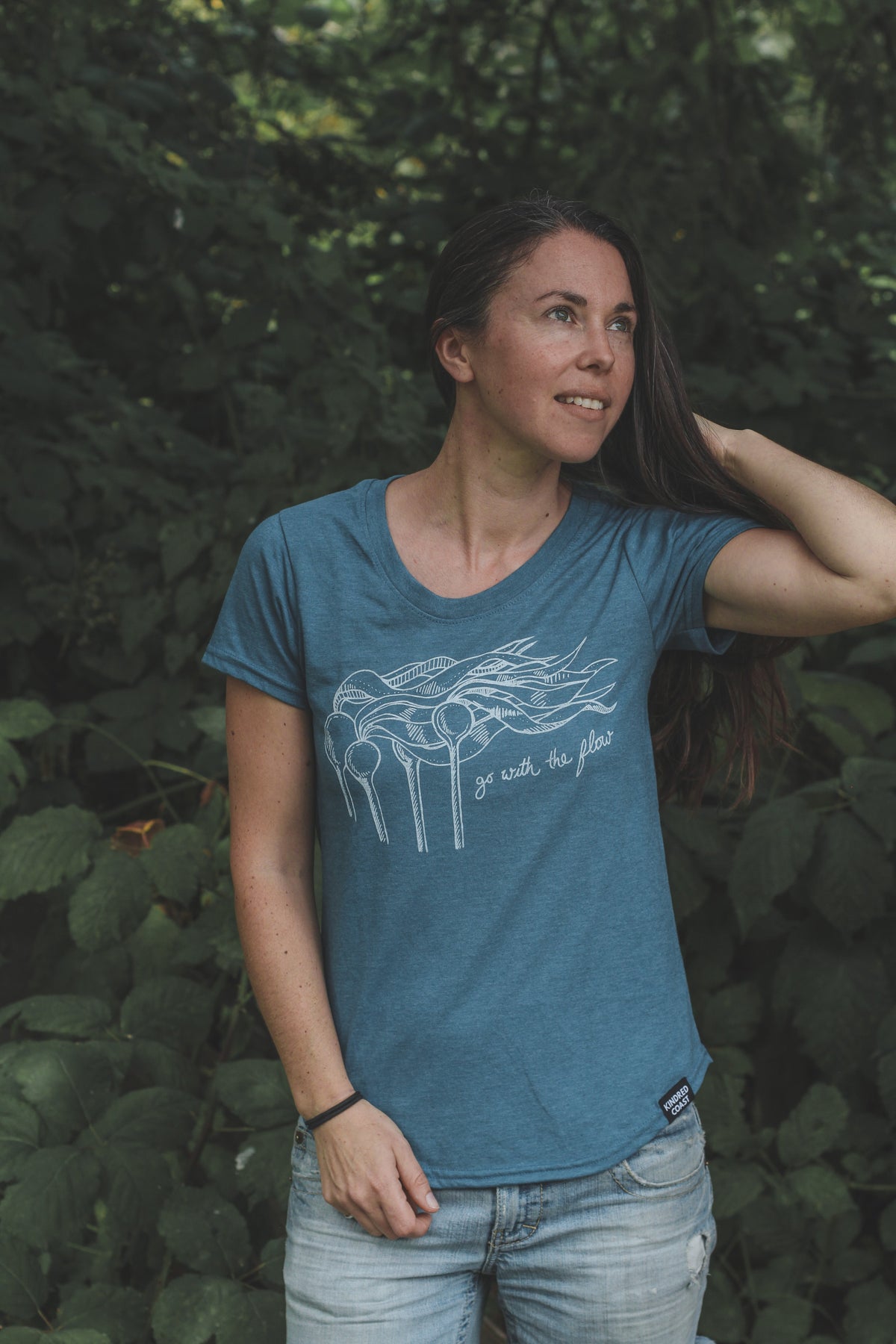KELP FOREST - Womens Eco Tee-2