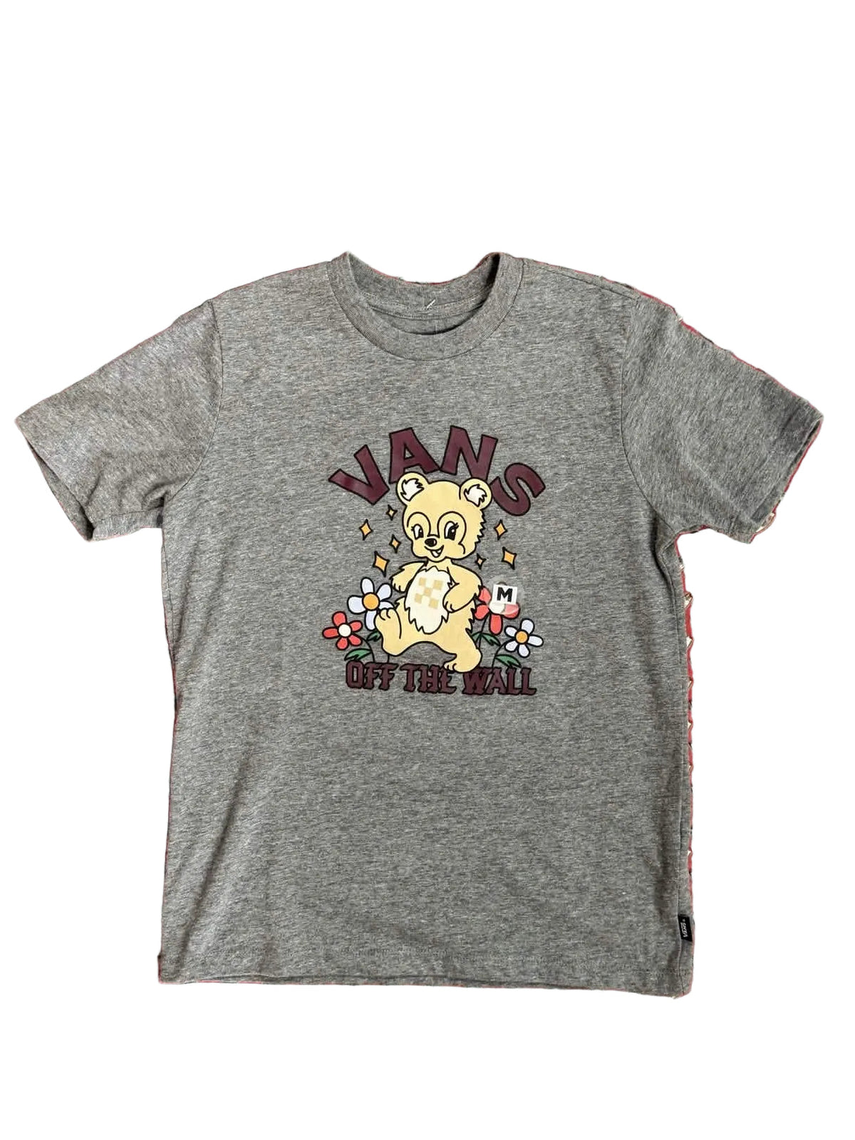 Vans 'Bear With Me' Tee - Grey (KIDS)-1