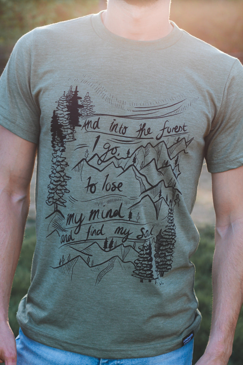 INTO THE FOREST - Unisex Eco Tee-4