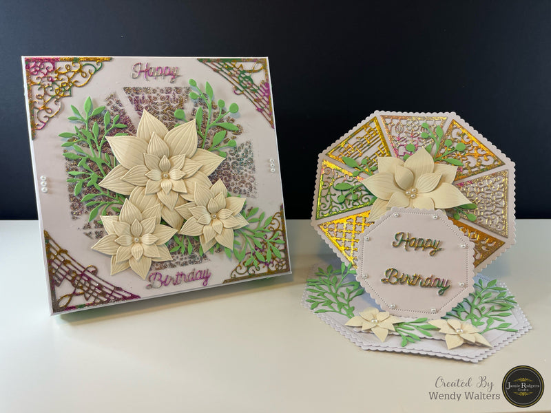 Jamie Rodgers Crafts Octagon Kaleidoscope Segments Stencil-2