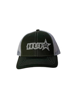 HUF 'Galaxy' Trucker Cap - White/Olive-1