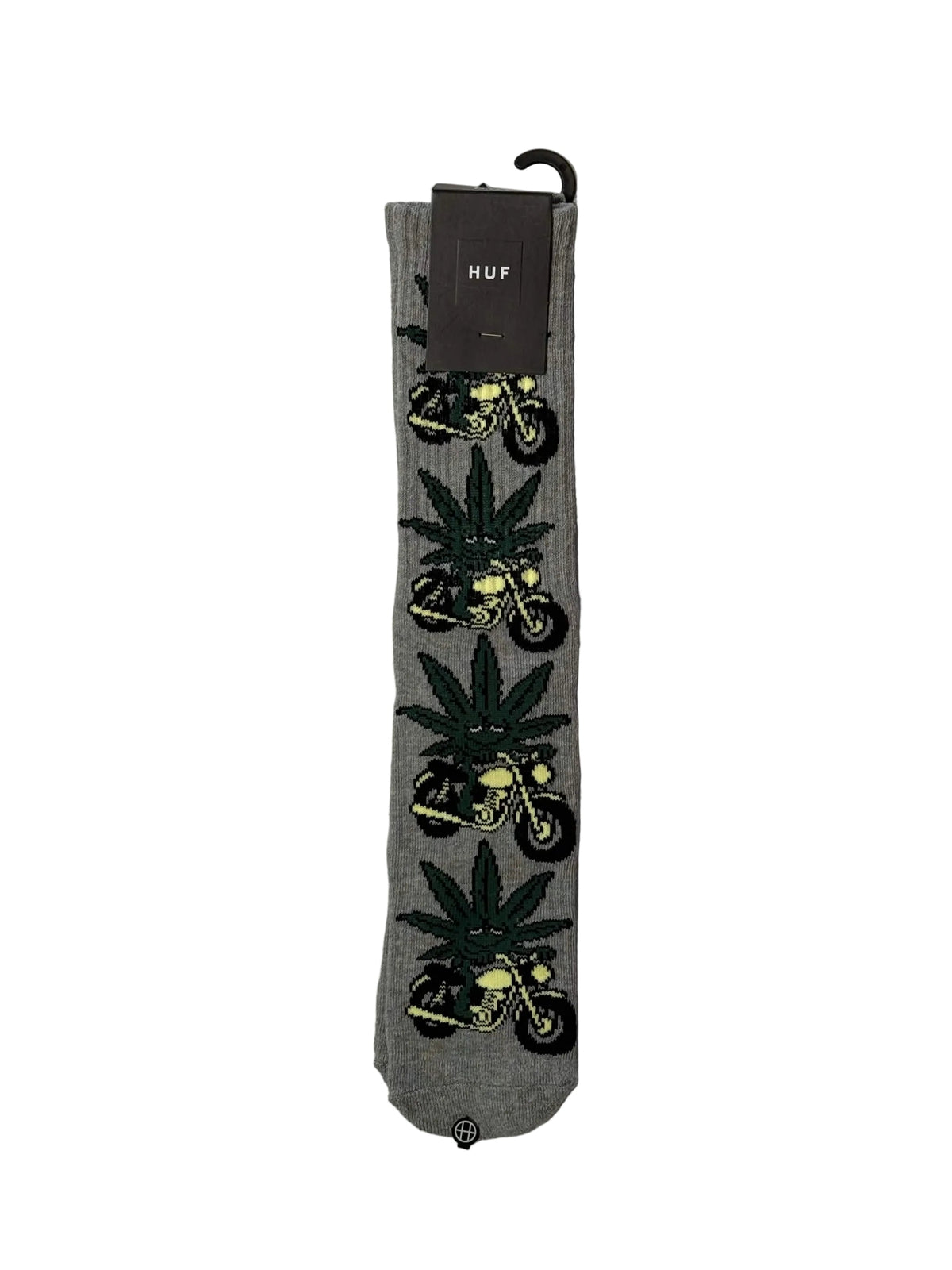 HUF 'Nitro' Crew Socks - Grey
