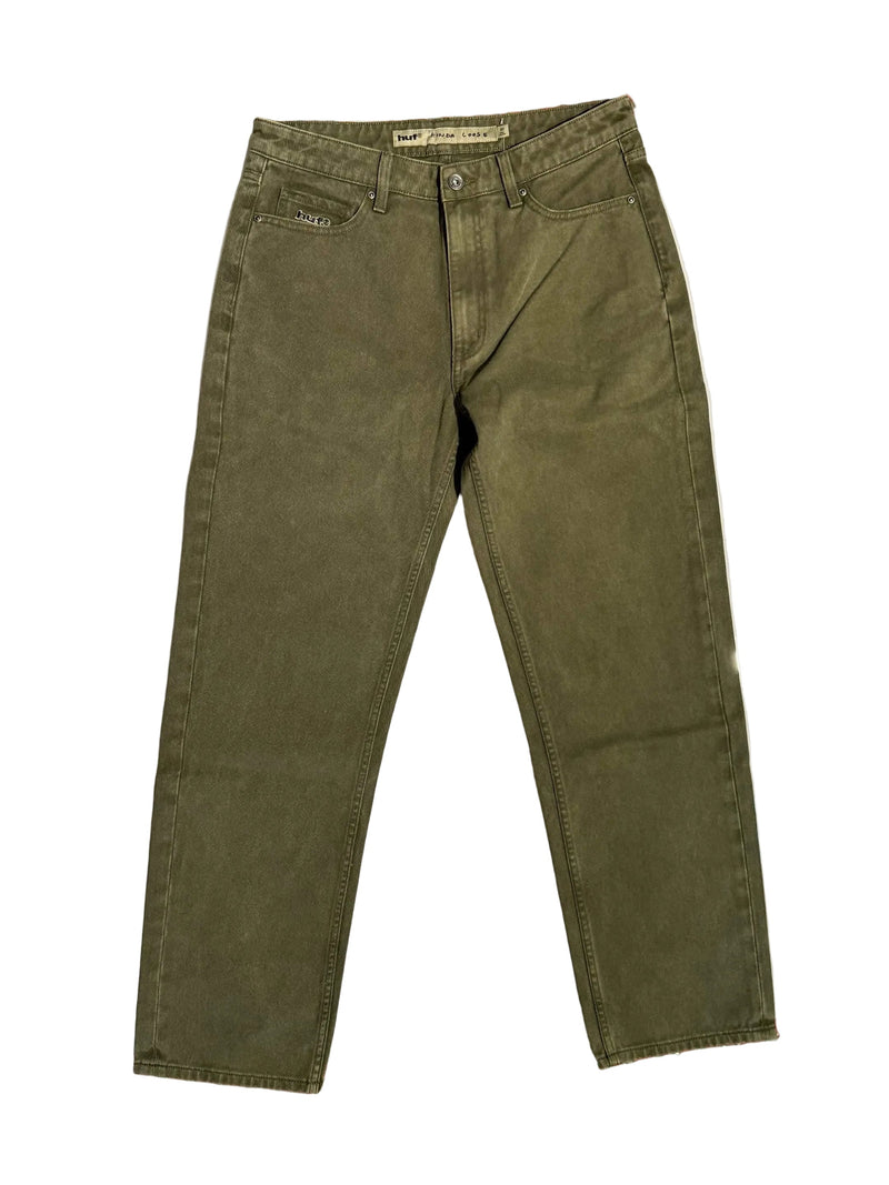 HUF 'Kinda Loose' Pants - Olive-1