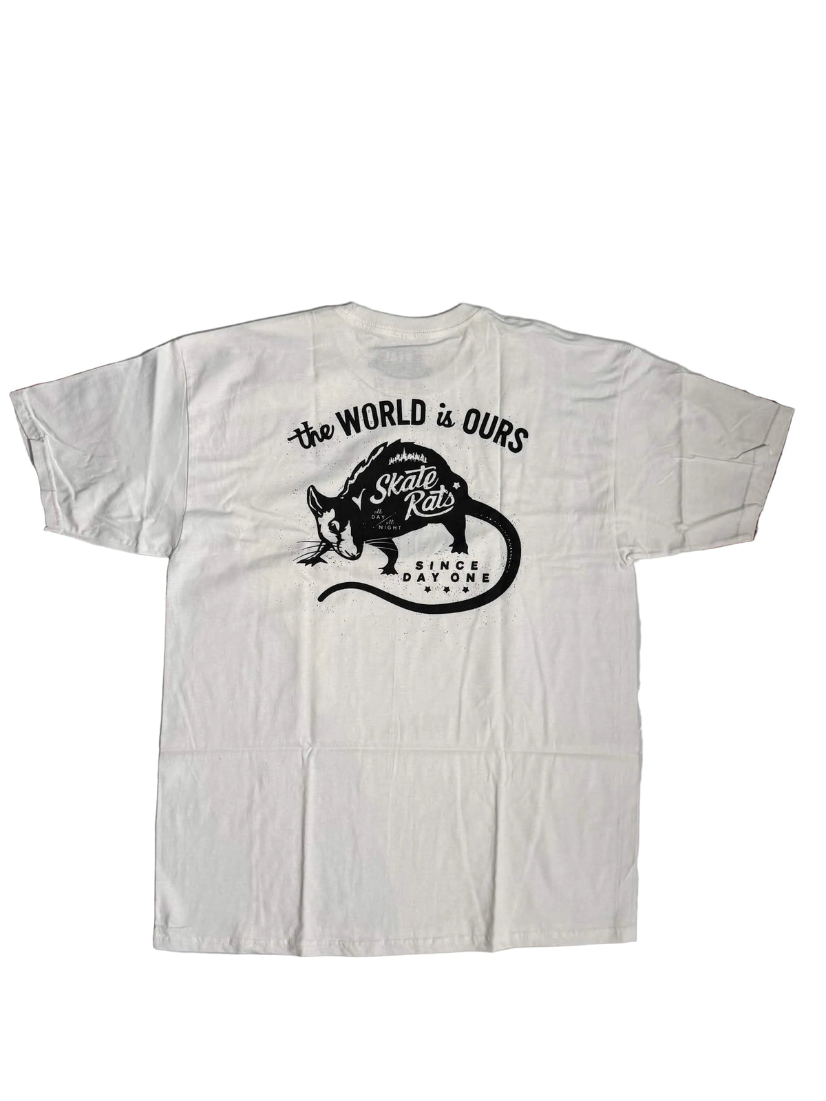 Real Skateboards 'Skate Rats' Tee - White-2
