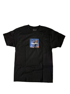 HUF 'Unisphere' Tee - Black-1