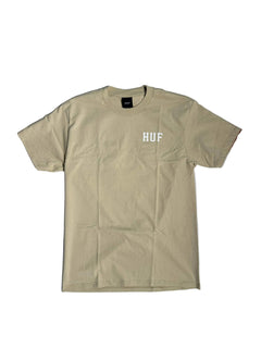 HUF 'Classic H' Tee - Beige-1