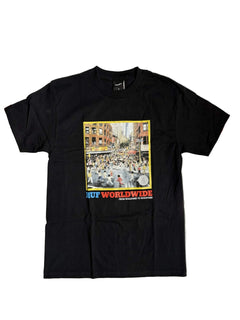 HUF 'Tales' Tee - Black-1