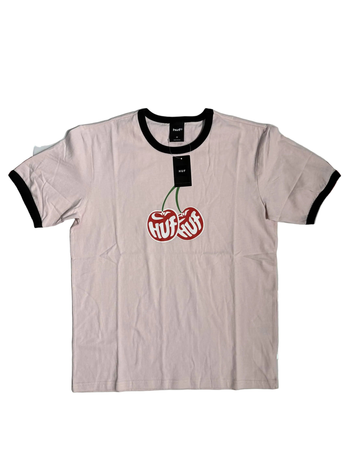 HUF 'Cherries' Tee - Pink-1