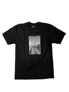 HUF 'Taking The Leap' Tee - Black-1