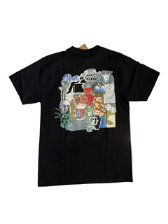 HUF 'Boulevard Status' Tee - Black-2
