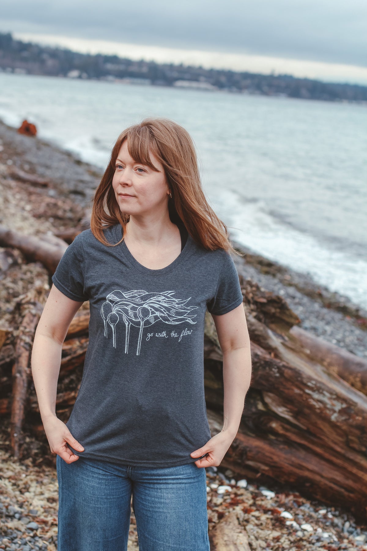 KELP FOREST - Womens Eco Tee-3