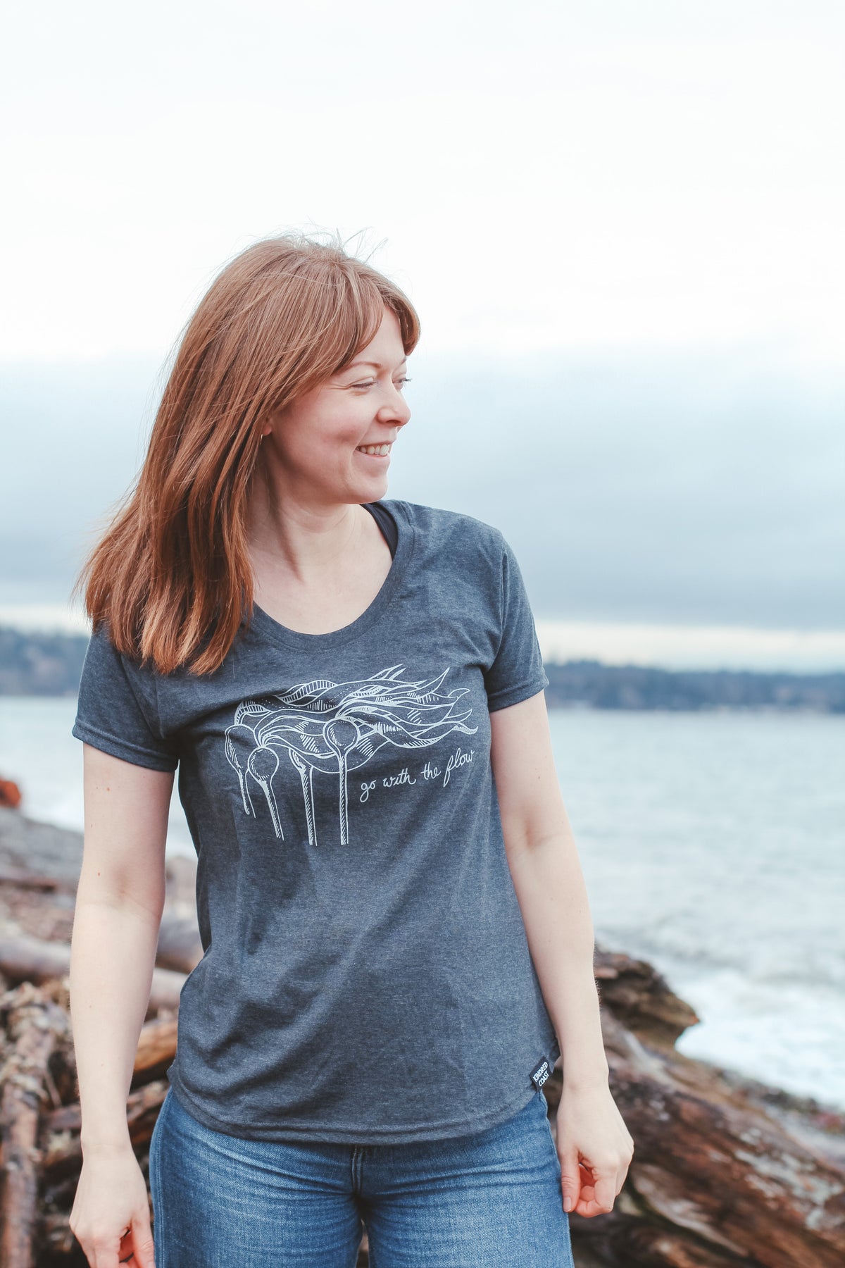 KELP FOREST - Womens Eco Tee-4