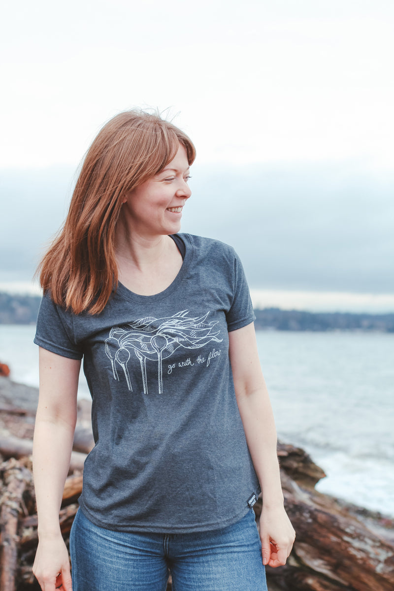 KELP FOREST - Womens Eco Tee-4