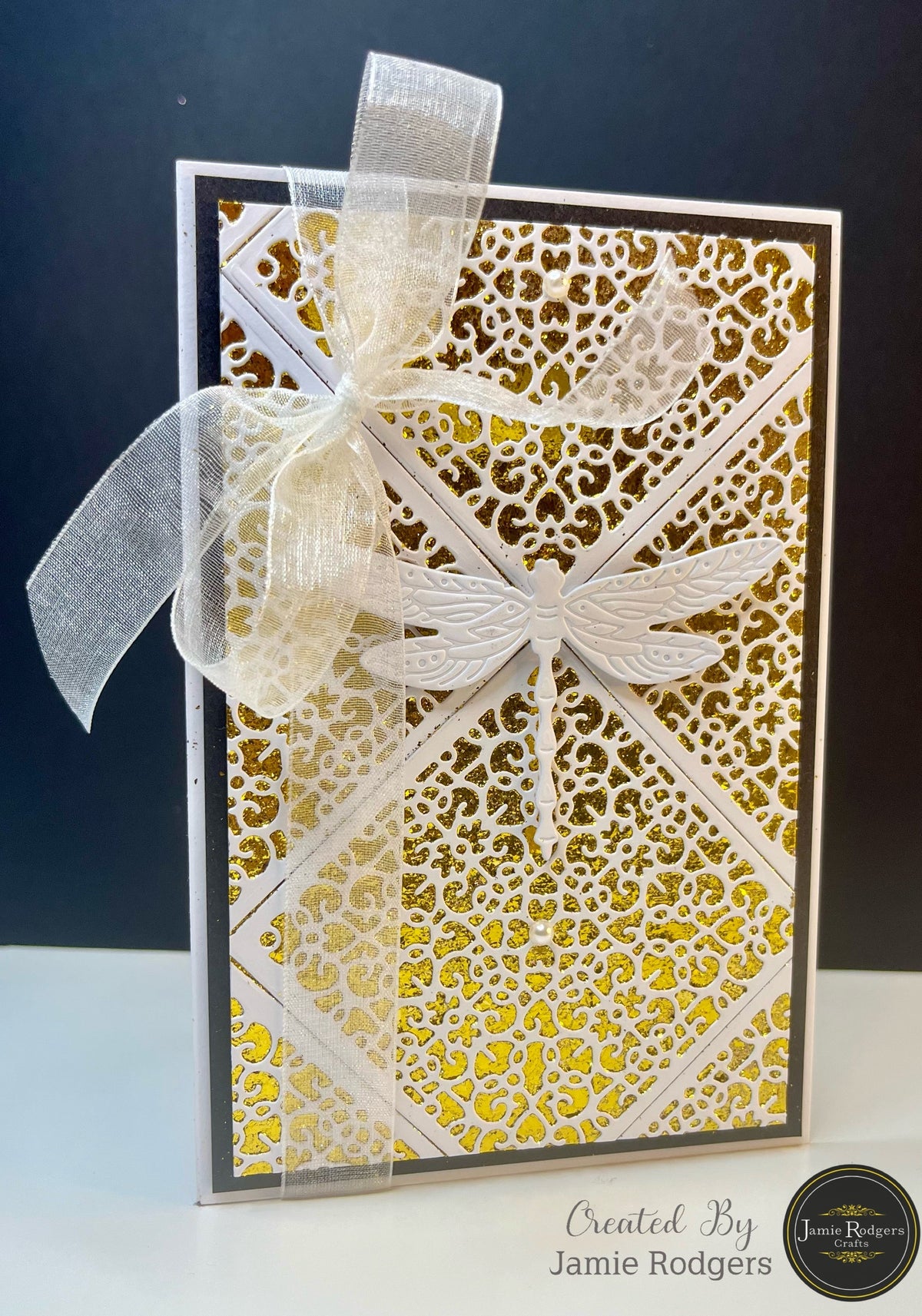 Jamie Rodgers Crafts – Matrice de découpe « Carreau de Fretwork »-4