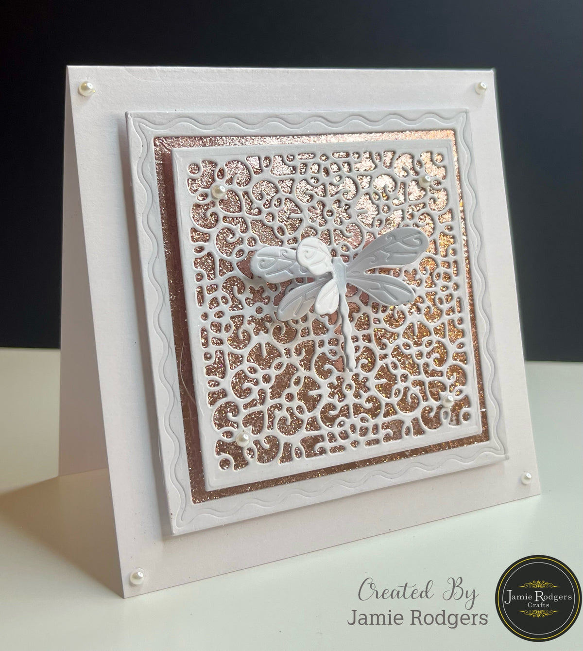 Jamie Rodgers Crafts – Matrice de découpe « Carreau de Fretwork »-5