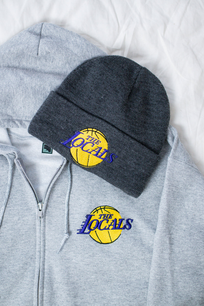 The Locals Basketball Zip-Up Hoodie-2