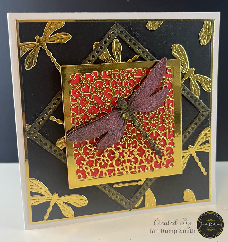 Jamie Rodgers Crafts – Matrice de découpe « Carreau de Fretwork »-9