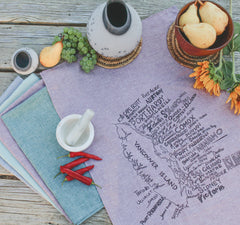 VAN ISLE - Organic Cotton & Hemp Tea Towel-1