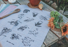 BC FLORA & FAUNA - Organic Cotton & Hemp Tea Towel-2