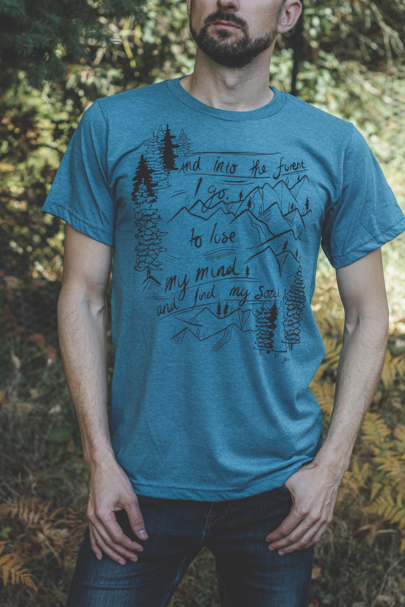 INTO THE FOREST - Unisex Eco Tee-3