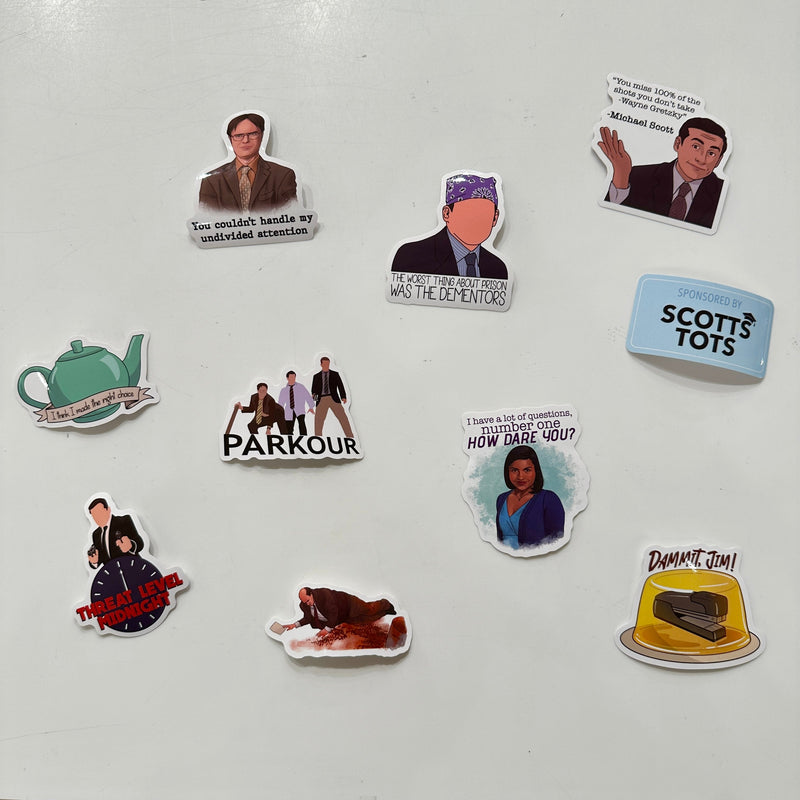 The Office Stickers-1