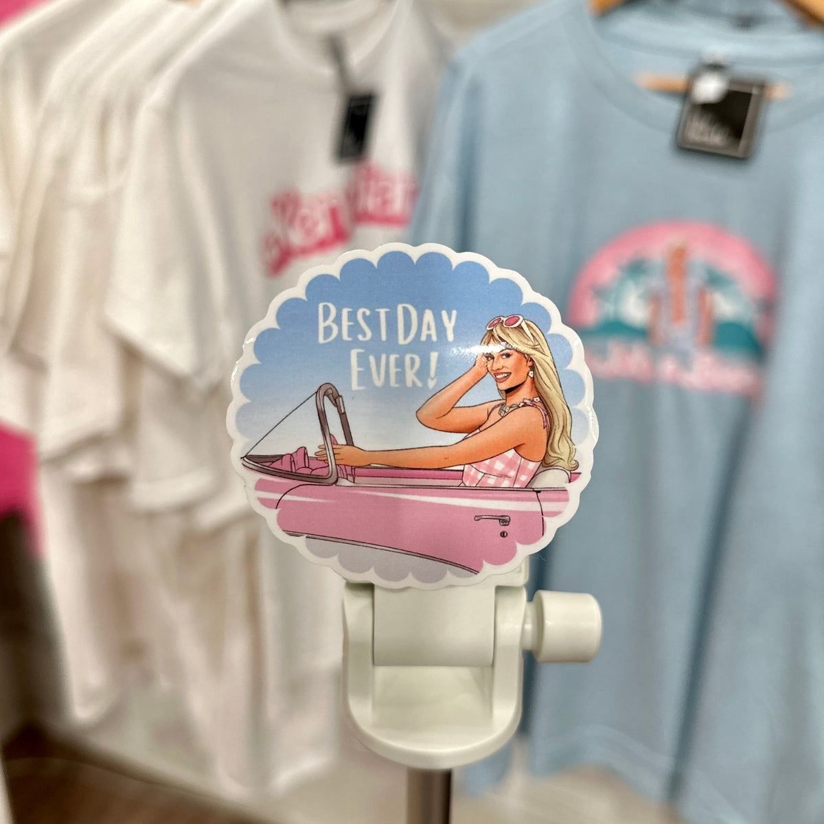 Best Day Ever Barbie Sticker-2