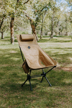 High Back Ultralight Folding Camping Chairs With Storage Pouches-7