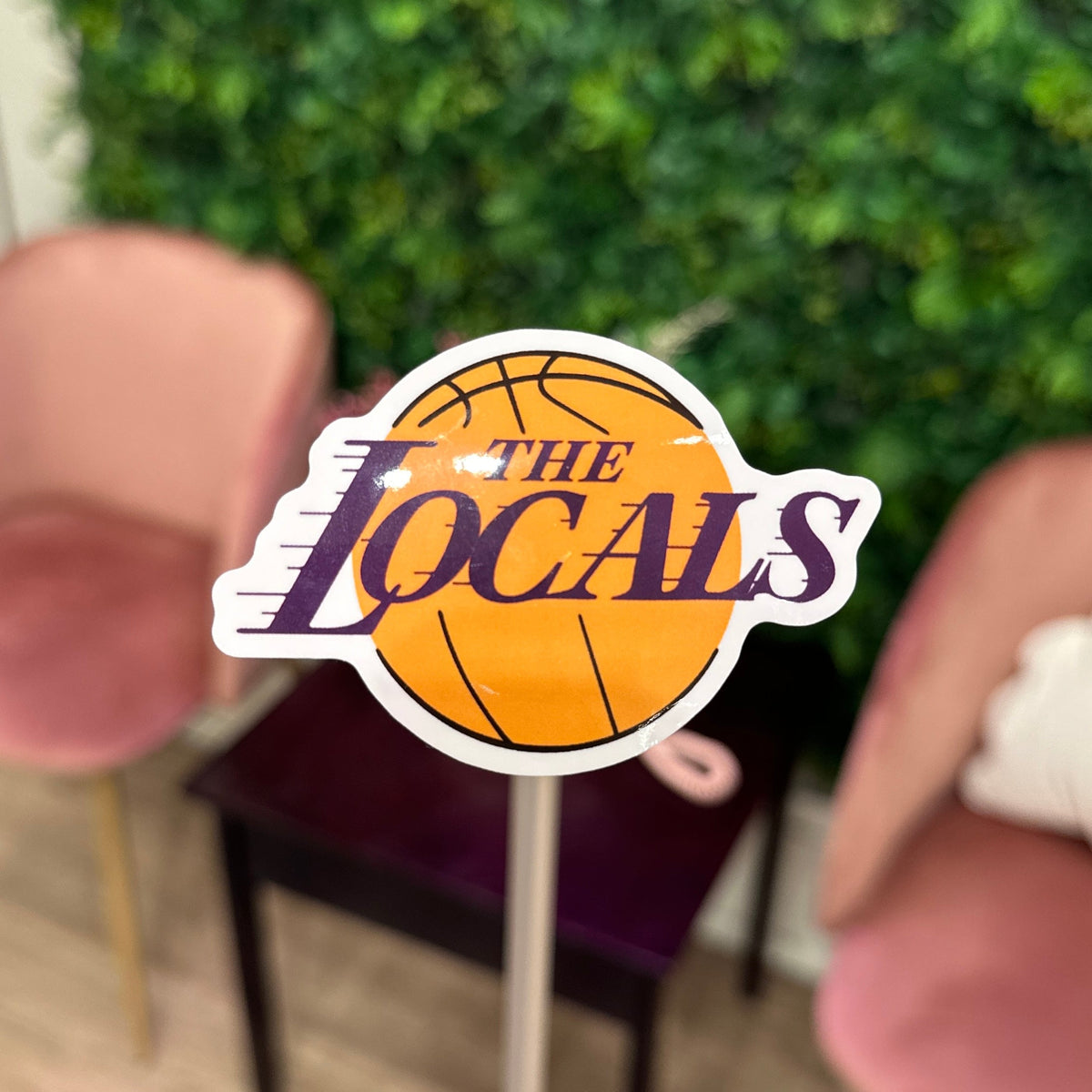 The Locals Basketball Sticker-1