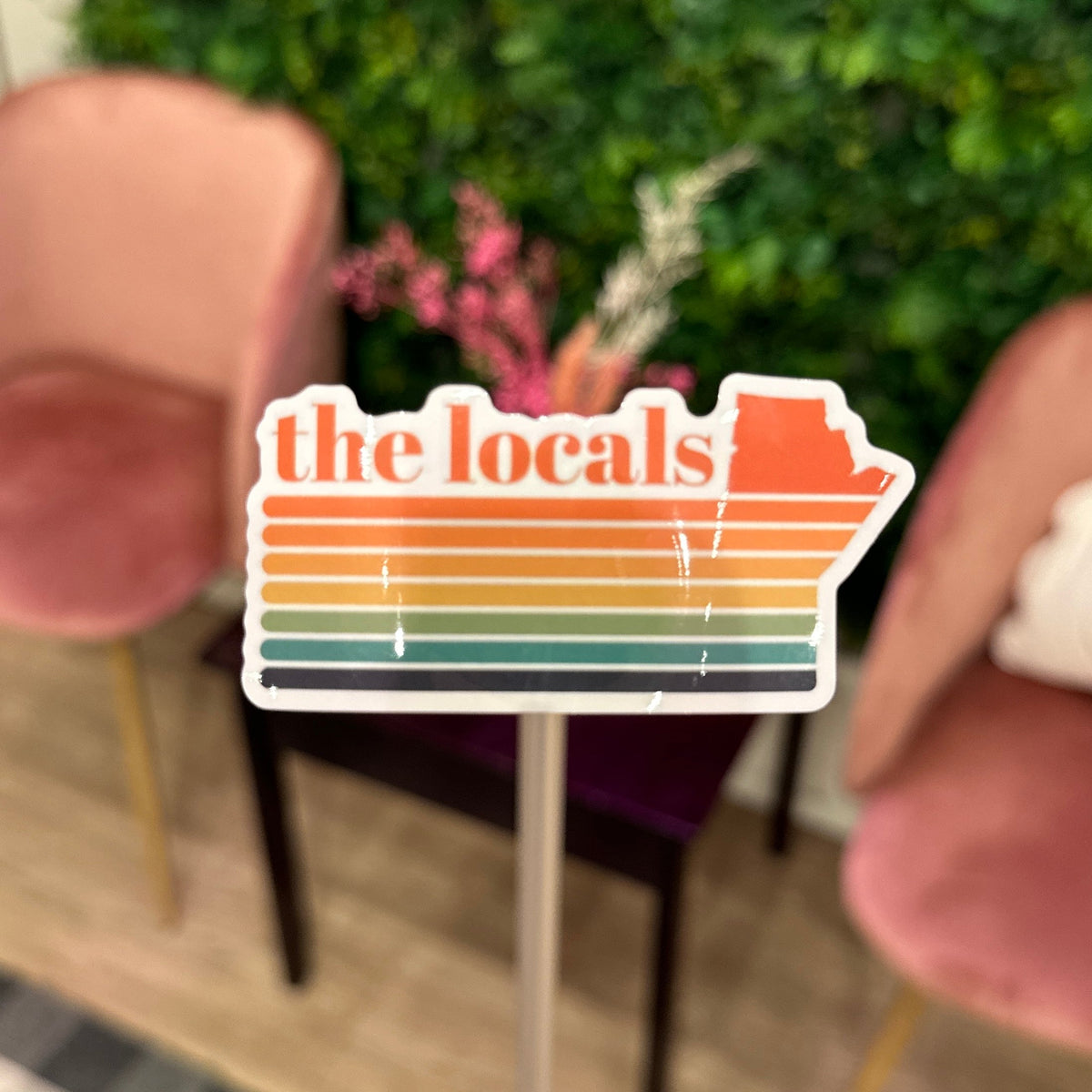The Locals Prairie Sunset Sticker-1