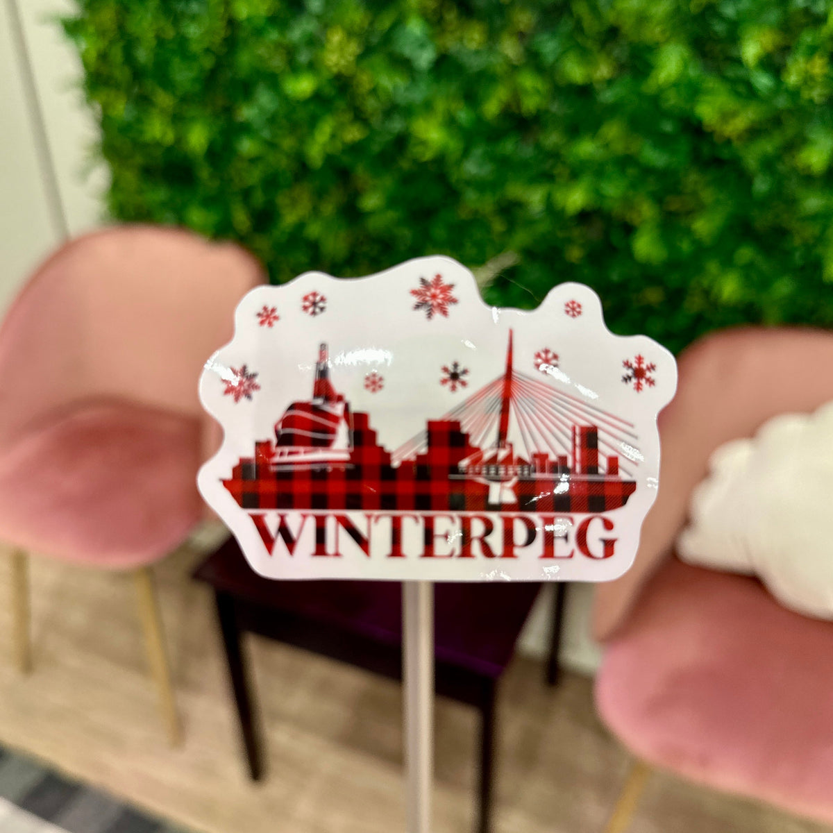 Winterpeg Sticker (Flannel Edition)-1