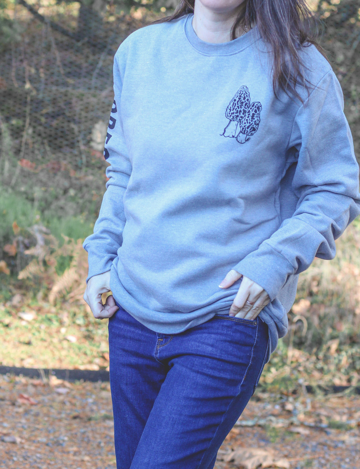 WILD WEST COAST- Unisex Eco Crewneck Sweatshirt-2