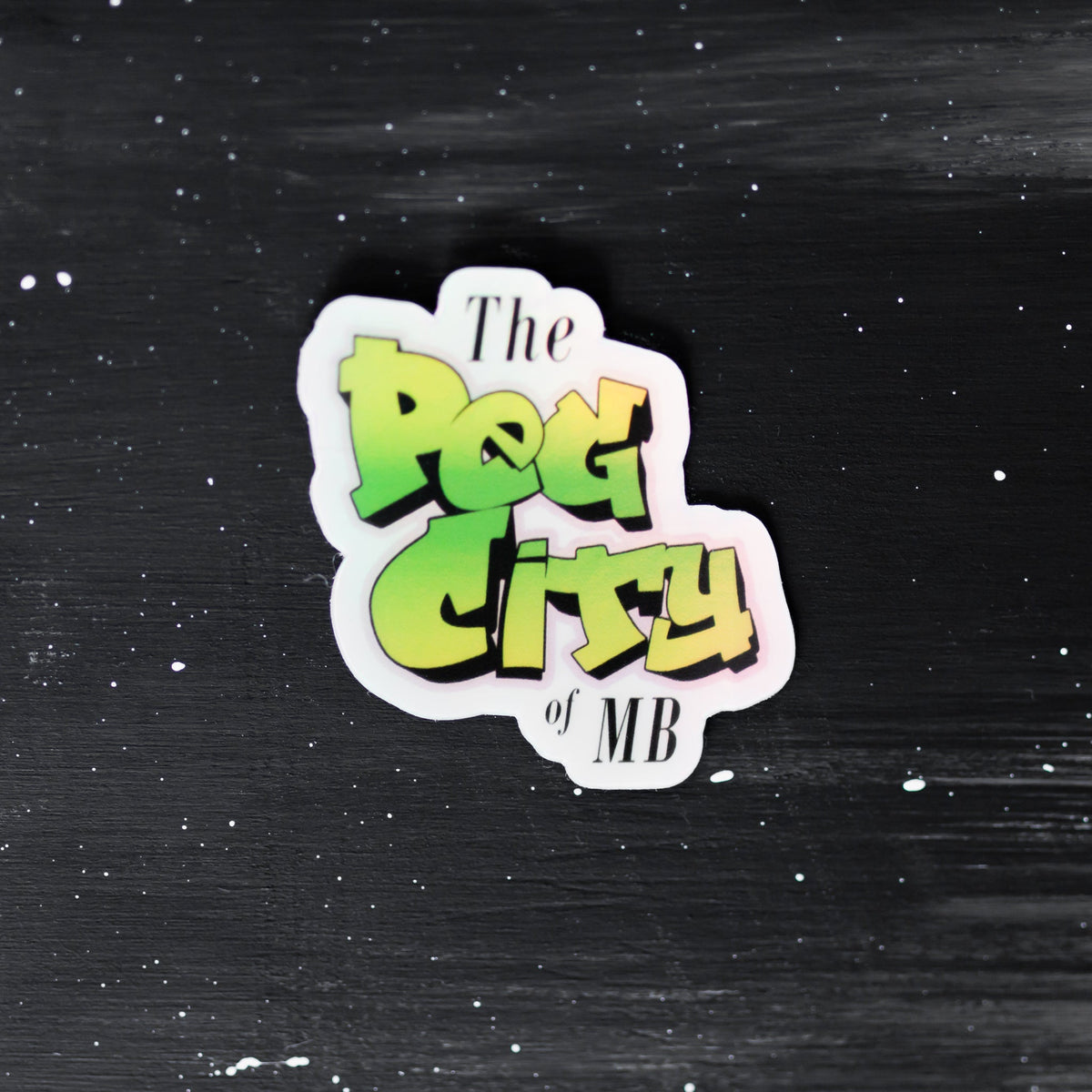 Peg City Sticker - Non-Holo-1