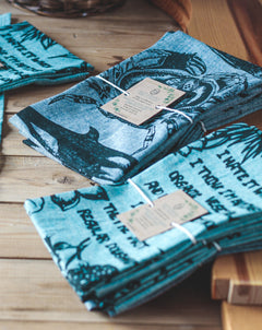 WEST COAST BEST COAST - Organic Cotton & Hemp Tea Towel-3