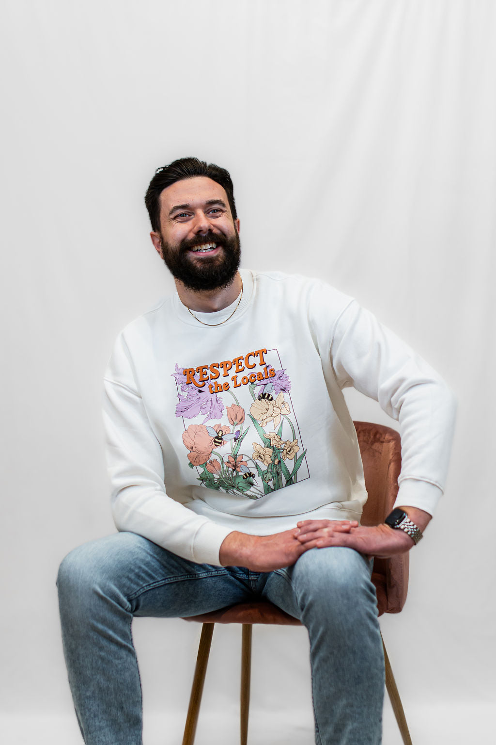 Respect The Locals Crewneck-1
