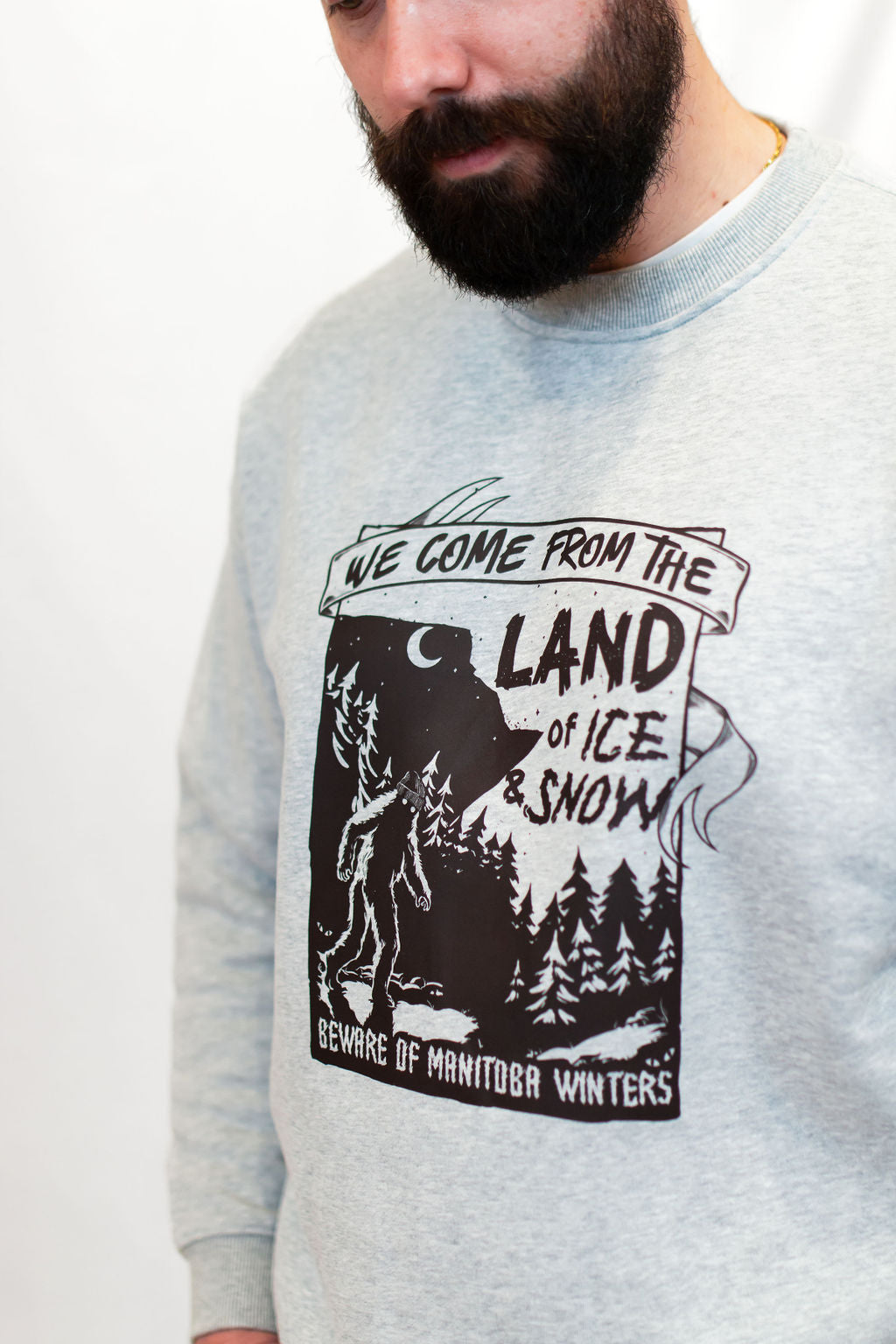 Manitoba Land of Ice and Snow Crewneck-2