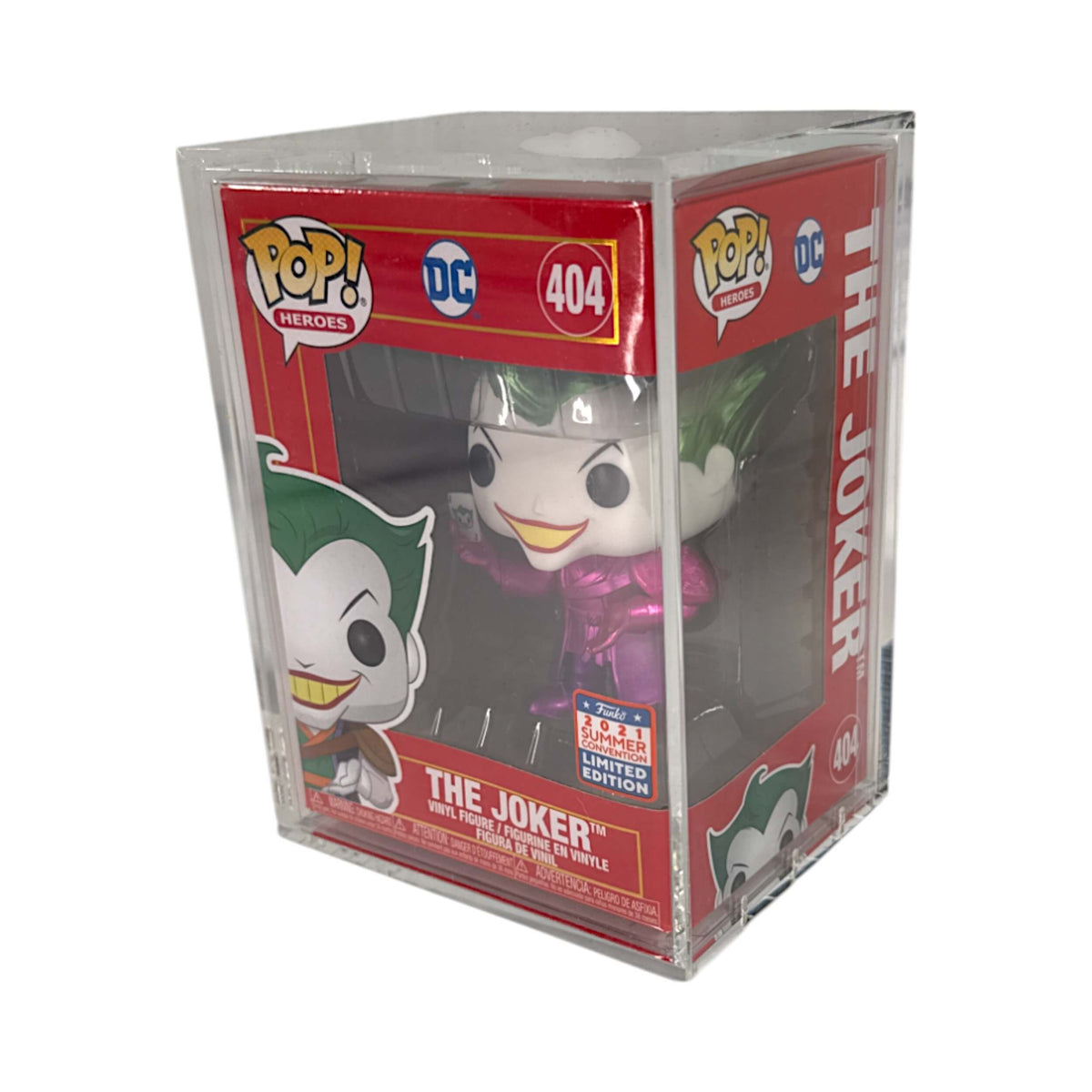 EVORETRO Acrylic Case Display for Standard size 4" Funko Pop Pack of 1-16