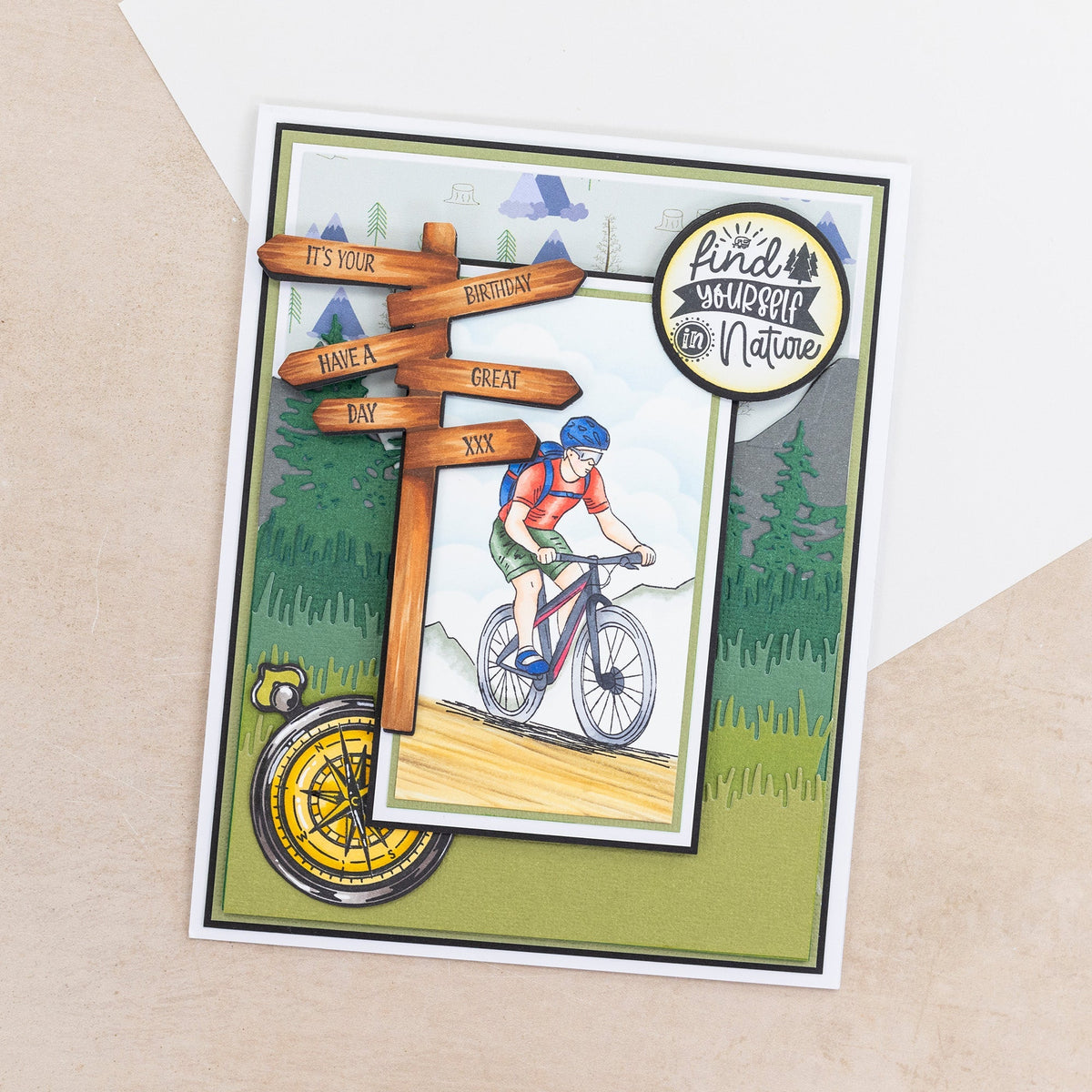 Crafters Companion The Great Outdoors Metal Die Edge’able - Best views-5