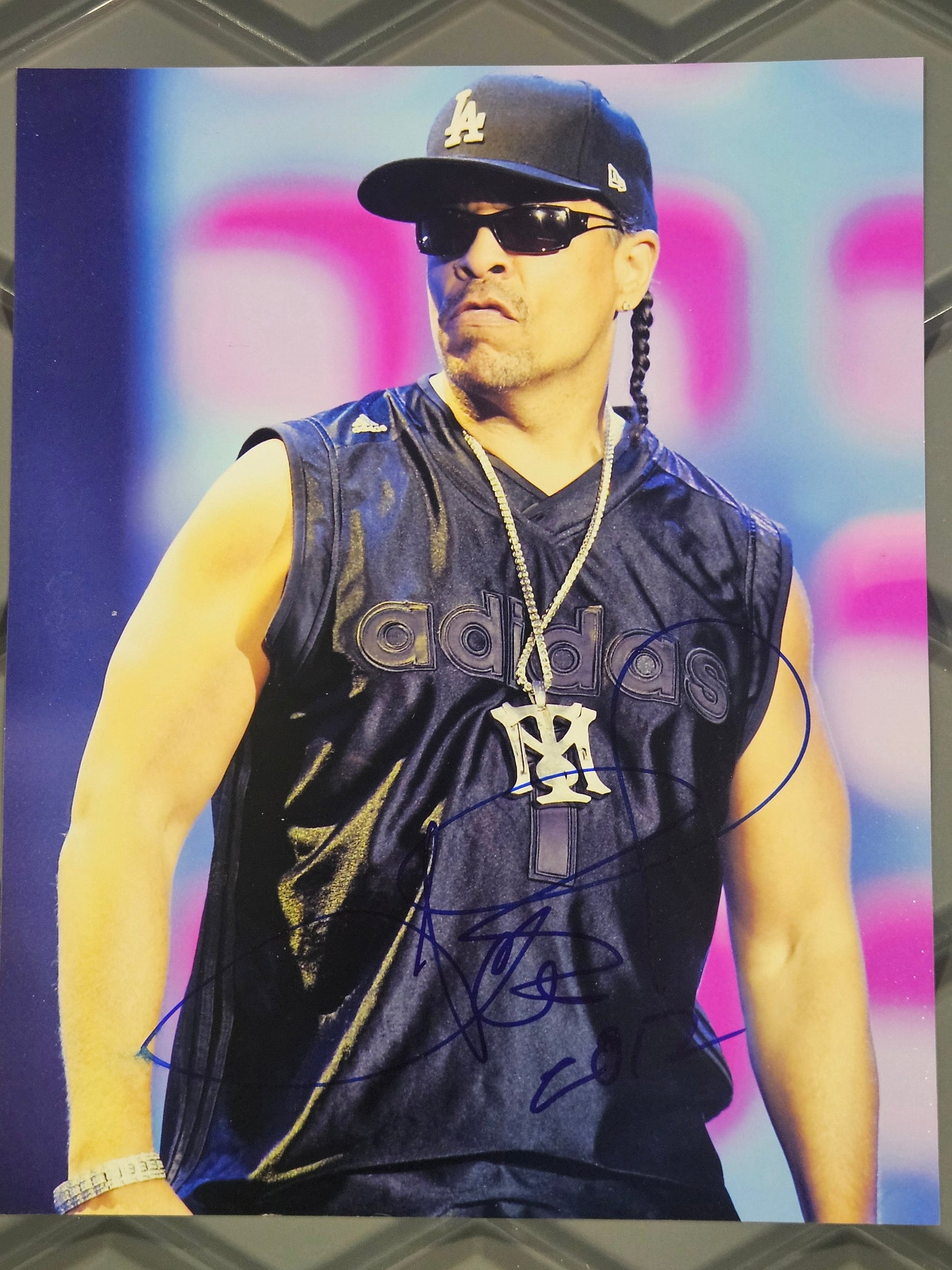 Ice-T Autographed 8x10 Photo | Signed & Dated 2012 | Live Performance with COA