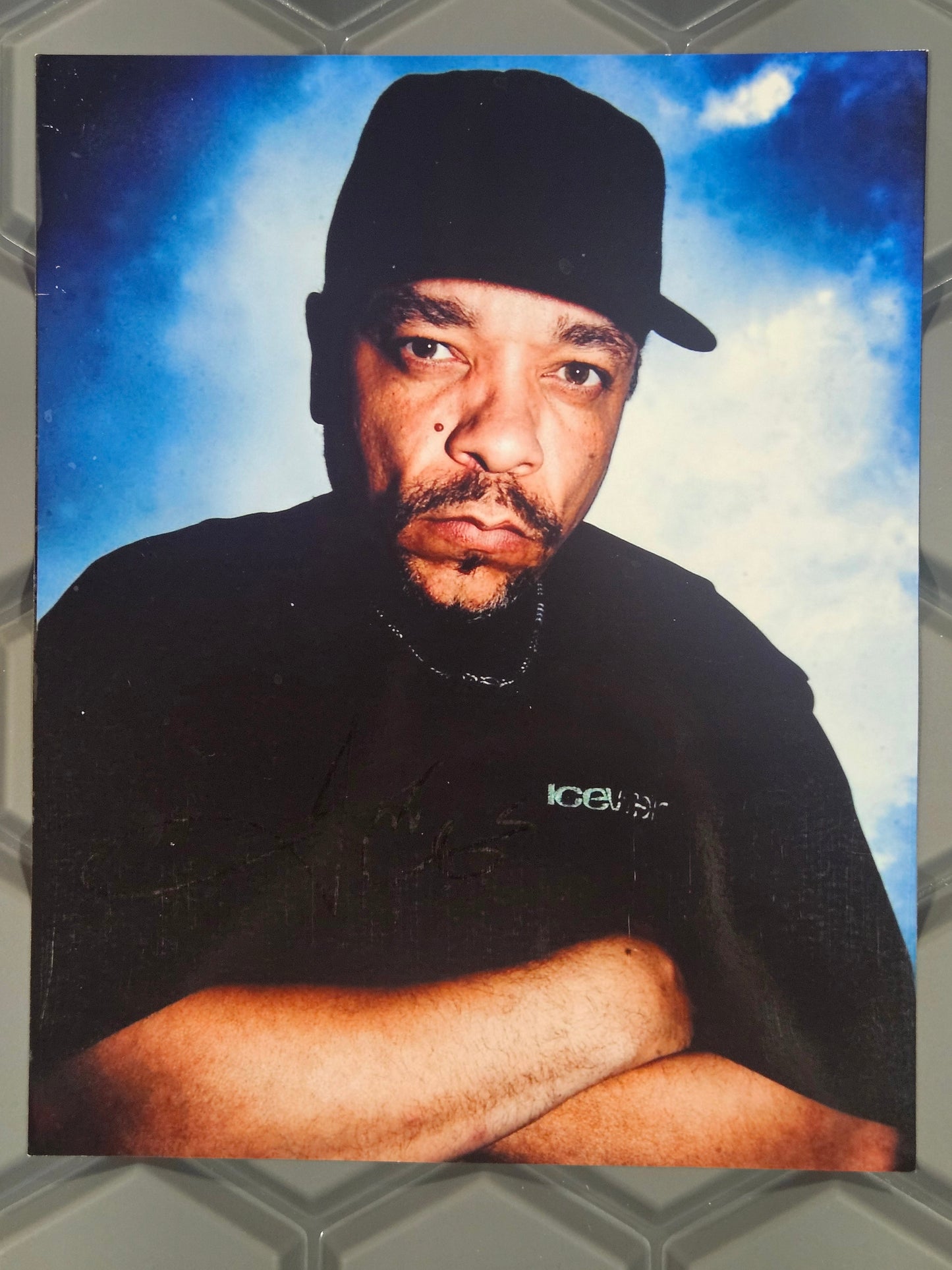 Ice-T Autographed 8x10 Photo | Close-Up Portrait | Signed "Ice" with COA