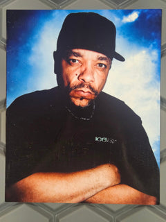 Ice-T Autographed 8x10 Photo | Close-Up Portrait | Signed "Ice" with COA-1