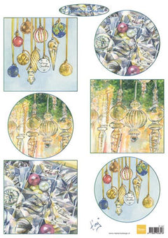 Marianne Design Christmas Baubles Cutting Sheet-1