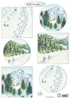 Marianne Design Cutting Sheet Tiny's Winter Landscapes 2-1