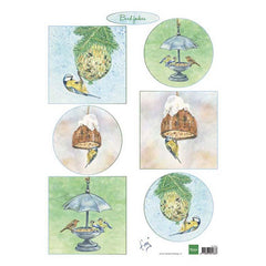 Marianne Design Cutting Sheet Tiny's Bird Feeders-1