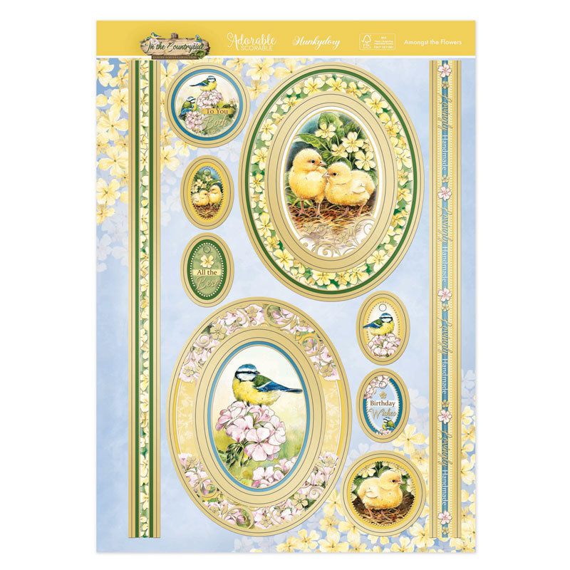 Amongst the Flowers Luxury Topper Set-2