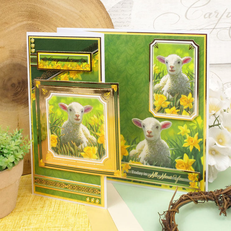 Grassy Meadows Luxury Topper Set-5
